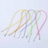 Suede Cord 3mm 100pcs Mix Colour Velvet Cord Necklace Rope