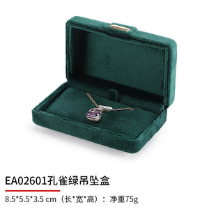 Suede Proposal Ring Box Jewelry Storage Box