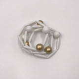 Boho Jewelry Valentines' Bracelets Set Acrylic Resin Beads for Women