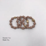 Boho Jewelry Valentines' Gift Elastic Bracelets Set for Women