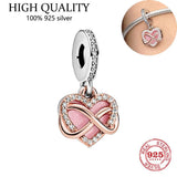S925 Sterling Silver Owl Birthday Cake Charm Necklace