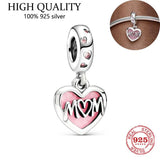 S925 Sterling Silver Owl Birthday Cake Charm Necklace