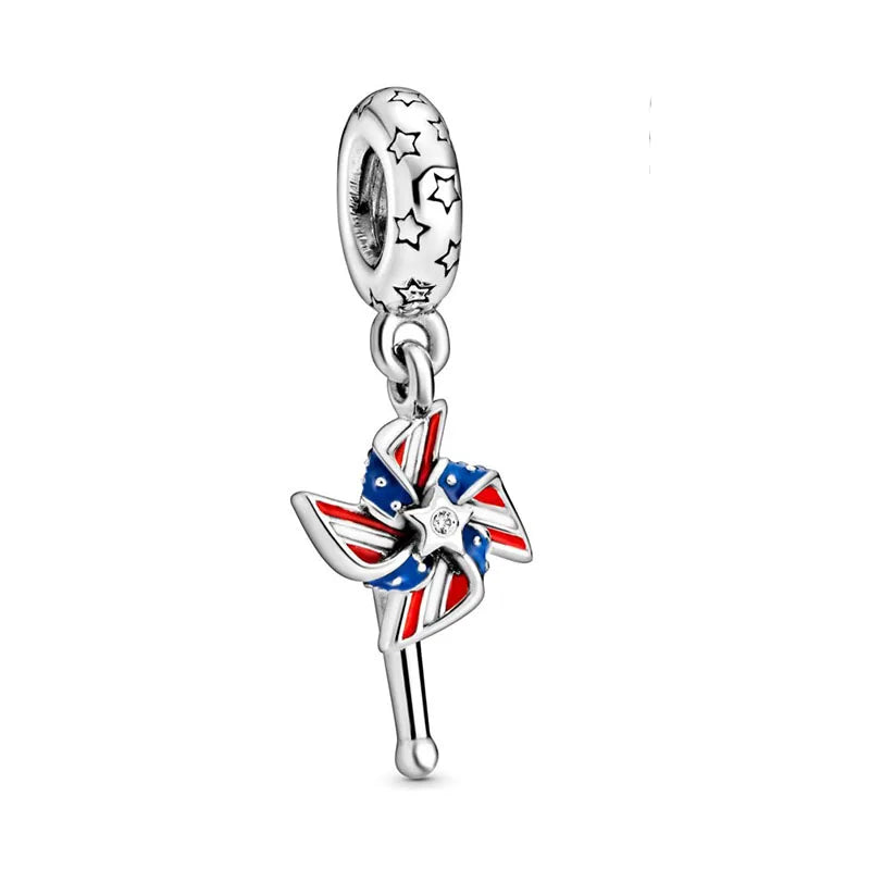 Summer Rome Venice Italy Dutch Windmill Charms Diy Bracelet