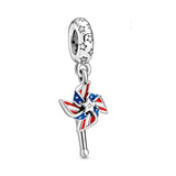 Summer Rome Venice Italy Dutch Windmill Charms Diy Bracelet