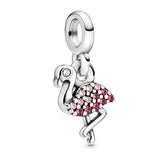 Summer S925 Sterling Silver Charm Bracelet, Heart-shaped Stars