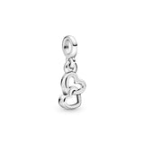 Summer S925 Sterling Silver Charm Bracelet, Heart-shaped Stars
