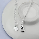 925 Silver Ankle Bracelet Women Crown Pendant Box Chain Foot Jewelry