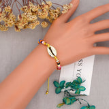 Summer Shell Beads Bracelet Colorful Bangle