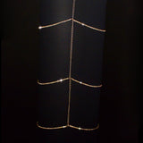 Summer Beach Sexy Multilayer Crystal Thigh Leg Body Chain