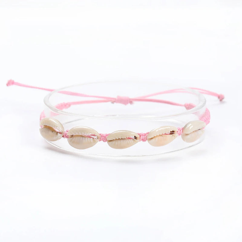 Bohemia Acrylic Shells Bracelet Women Natural Shell Accessory