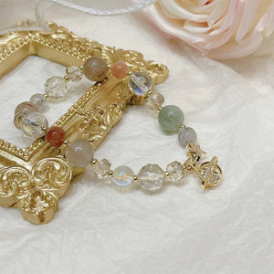Colorful Planet Sun Stone Bracelet Beads Bracelet Lucky Bracelets