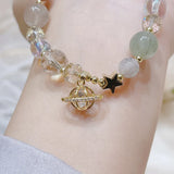 Colorful Planet Sun Stone Bracelet Beads Bracelet Lucky Bracelets