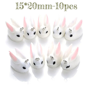 Summer Animals Charms for DIY Earring Keychain Bracelets Making
