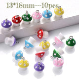 Summer Animals Charms for DIY Earring Keychain Bracelets Making