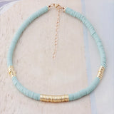 Summer Wild Silicone Necklace Art Women Ethnic Style Beach Jewelry