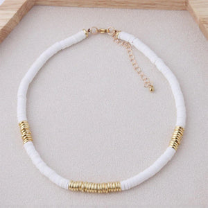 Summer Wild Silicone Necklace Art Women Ethnic Style Beach Jewelry