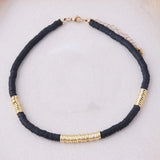 Summer Wild Silicone Necklace Art Women Ethnic Style Beach Jewelry