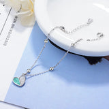 925 Silver Pink Ice Cream Heart Bracelet