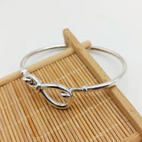 Summer Infinity Knot Bangle Bracelet Mother's Gift