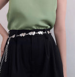 Summer Metal Love Belt for Women Jeans Accessories
