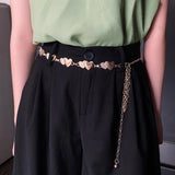 Summer Metal Love Belt for Women Jeans Accessories