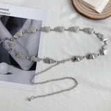Summer Metal Love Belt for Women Jeans Accessories