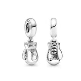925 Silver Cat Sister 15th Celebration Bead Charm Bracelet Jewelry