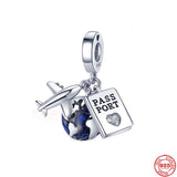 Summer Accessories Fly Pass Port Moon Palace Fit Bracelet Charms Beads For Women