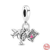 Summer Accessories Fly Pass Port Moon Palace Fit Bracelet Charms Beads For Women