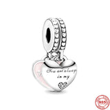 Summer Accessories Love Mom Birthday Bracelet Charms Beads for Women