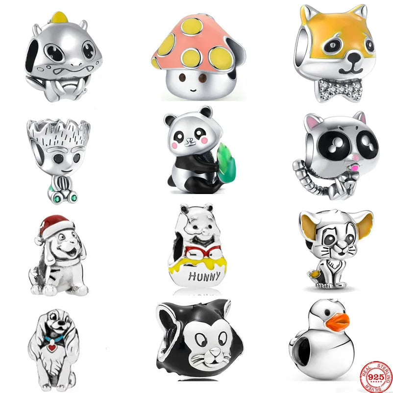 Summer Candy Colors Animal Beads for DIY Jewelry