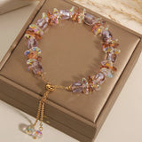 Summer Crystal Beaded Bracelet Woman Charm Bracelet