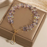 Summer Crystal Beaded Bracelet Woman Charm Bracelet