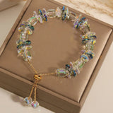 Summer Crystal Beaded Bracelet Woman Charm Bracelet
