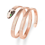 Stainless Steel Snake Head Bracelet for Women