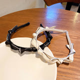 French Retro Fragrance Bow Headband for Girls