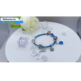 Summer Glass Turtle Starfish Sea Horse Silver 925 Charm Bead