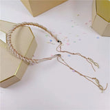 Summer Hairband Female Pearl Tassel Hair Clip Hairpin Fairy Gas Headband