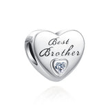 Silver 925 DIY Bead Fit Charms Bracelet