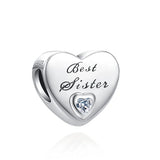 Silver 925 DIY Bead Fit Charms Bracelet