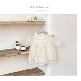 Summer Baby Sister Princess Lace Fart Dress