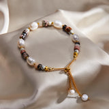 Summer Natural Pearl Jewelry Bracelet for Women