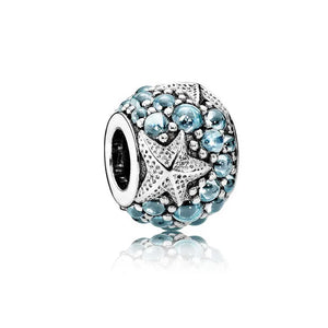 Ocean Mermaid Pendant Charm Beads for Silver 925 Bracelet DIY Jewelry