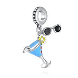 Ocean Mermaid Fish Starfish Silver Charm Bead for Bracelet DIY