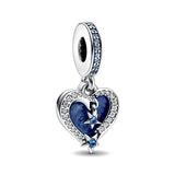 Ocean Mermaid Fish Starfish Pendant Charm Beads for Silver 925 Bracelet