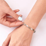 Sweet Love Heart Zircon Bracelet Set