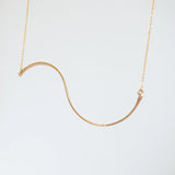 Summer Wave Necklace s925 Silver Choker Jewelry Filled Pendants Collier Femme