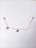 Summer Butterfly CZ Geometric Anklet Women Ankle Bracelet