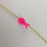Summer Women Tropical Solid Rope Fish Lucky Whale Tail Braided Bracelet