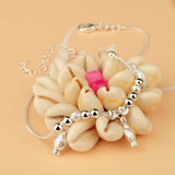 925 Silver Fish Pendant Anklet Charm Snake Chain 20-28CM Ankle Bracelet